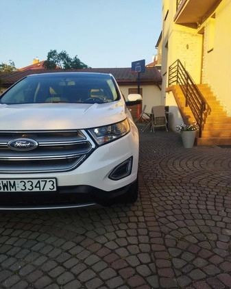 Ford EDGE cena 82900 przebieg: 137000, rok produkcji 2017 z Łapy małe 379